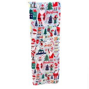🎄 SINCERELY SANTA kids DECORATIVE THROW BLANKET 
50" X 60"